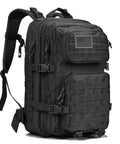 40L Tactical Backpack With MOLLE System, Heavy Duty Military Style 3 Day Assault Pack For Hiking And Camping, side view