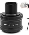 Canon Compatible T2 Mount Lens Adapter for EOS M Cameras With M42 to 1.25 Inch Telescope Adapter and Allen Key