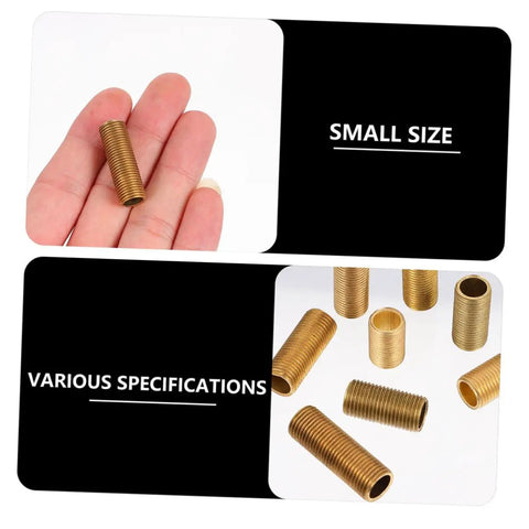 Heavy Duty Brass Lamp Thread Pipes Kit With Easy Install Threaded Rods For Lamp Hardware Built Tough DIY Repair Solutions View