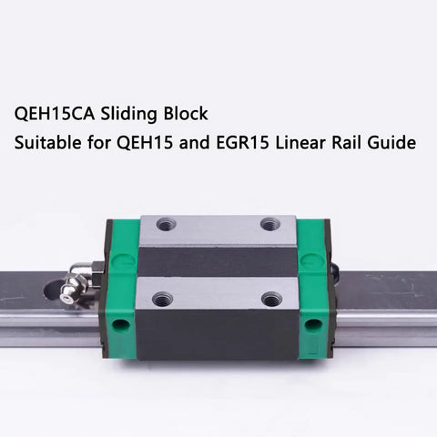 Beefy Linear Rail Carriage Block Bearing Steel Square Slide Carriage Slider For QEH15 And EGR15 Linear Rail Guide
