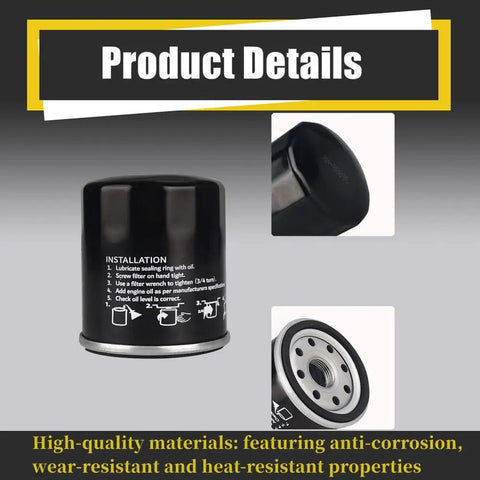 Hydraulic Oil Filter For Hydro-Gear ZT Series Transaxles ZT-2800 ZT-3100 ZT-3200 ZT-3400 ZT-3600, product details view