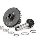 Helical Axle Gear Set With Dope Overdrive And Underdrive Ratios For Axial SCX10 AR44 AR45 Capra VS4 10 F9 F10; gears 8/30T.