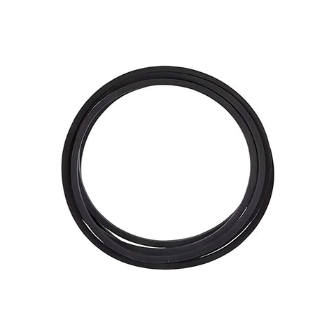 6ROA Replacement Drive Belt For Dempster Industries Industrial Machinery Heavy Duty USA Made, black rubber, circular shape.