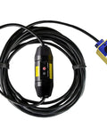 Top Shelf Gfci Portable Extension Cord 20 Amp Manual Reset 50 Foot with duplex outlet and inline breaker box.