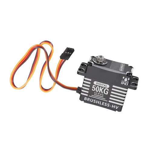 Bad Boy Brushless Digital Servo Featuring Legit Rock Solid Metal Gears And Knockout Torsion Power crafted for RC applications, IP67 waterproof.