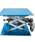 Heavy Duty Motorized Lab Jack Lift Table With Smooth Electric Lifting Platform And Height Adjustable Stage, 25kg Load Capacity, side view