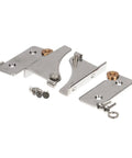 Door Hinge Kit For Commercial Convection Ovens, Models P8 P12 E31D E32, OEM Replacement Part For Food Service Kitchens, Durable High Heat Construction, Easy Install, Keeps Oven Doors Secure During Heavy Use stainless steel pieces with screws