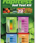 Easy At Home DIY Soil Test Kit For Gardens Veggies Flowers And Lawns With Quick Accurate pH And NPK Analysis packaging front view