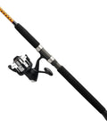 Bigwater Spinning Reel And Fishing Rod Combo For Saltwater Fishing, built tough with clear tip, tuff guides, Fuji reel seat, durable rubber gimbal
