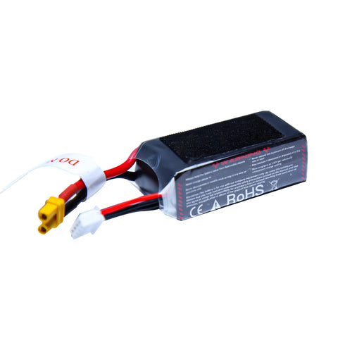 Drop In Replacement RC Helicopter Battery 11.4V 1000mAh 60C OSHM2365 with connectors for M2 EVO MK2 V3 PRO and Sport Series