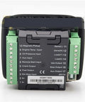 Generator Controller With Automatic Start Module For Genset Systems One Piece Spare Part Electronic Auto Start Relay Go To Replacement For Backup Generators black plastic front view with terminal blocks