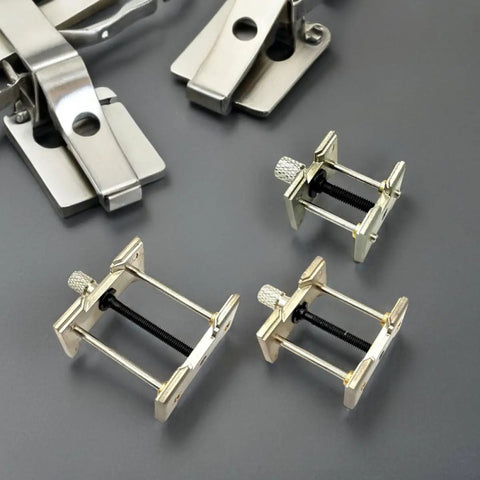 Adjustable Watch Movement Fixture Clamp Holder And Straightforward Repair Tool Built For Weekend Hobbyists Demanding Foolproof Clamping Force And Snappy Tweaks During Routine Clock Maintenance Or Bench Projects