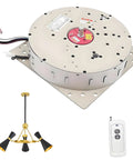 Heavy Duty Electric Chandelier Hoist Lifter System Holds Up To 551 Lbs for Villa pendant lamp cleaning with remote control.