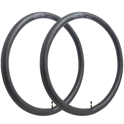 Heavy Duty 700C Bike Inner Tubes 44C To 50C AV48 Schrader Valve 2 Pack For 700x44C 700x45C 700x46C 700x48C 700x50C Road Gravel Hybrid Tire Tubes Built To Last