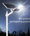Solar Powered Led Floodlight With Remote And Adjustable Bracket Delivers Kickass Outdoor Security Glow with IP65 protection.