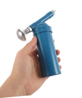 Portable 80cc Grease Gun With Precision Nozzle For Excavators, Cars, And Industrial Equipment, 80cc capacity, sky blue finish, handheld