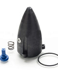 Anti Rattle Pump Nose Cone Kit For SeaDoo Jetski Models GT SP SPI SPX GTS shown with cone, spring, O-ring, and pusher