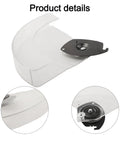 10 Inch Replacement Blade Guard For 255 Saw Aluminum Machine Transparent Protective Cover For Miter Saws Electric Use Easy Install Includes Plastic Components 1 Pack Durable Replacement Part