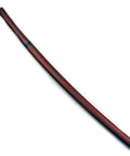 Handmade Japanese Shirasaya Samurai Katana Sword With Full Tang Razor Sharp Carbon Steel Blade Dark Stained Wood Scabbard And Handle