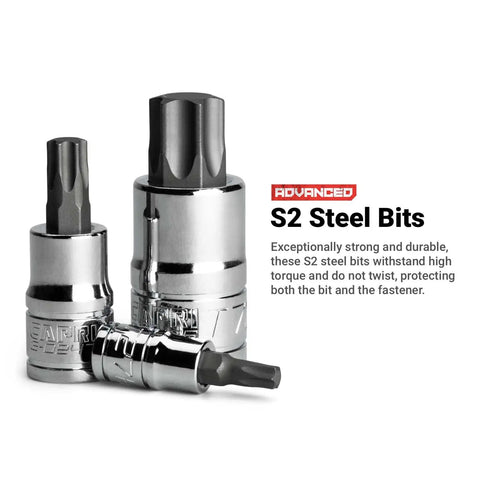 T30 Star Bit Socket For One Quarter Inch Drive Premium S2 Steel Forged Bit Socket Built For The Daily Grind Heavy Duty Pro Grade