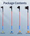 Add A Circuit Fuse Tap Kit For 12V Vehicles 16 Pack With 4 Tap Types Standard Mini Micro2 And Low Profile Fuses shown in package