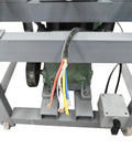 Dinenovate 2.2Kw Electric Pipe Bender Machine For Square And Round Tubing Cold Bending Tool showing electrical wiring underneath.