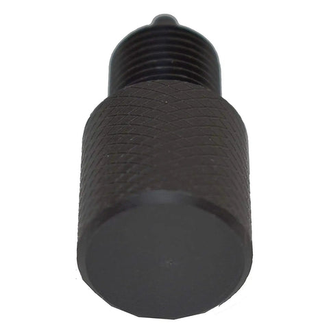 Heavy Duty Nylon Brake Proportioning Valve Bleeder Tool For GM Style PV2 PV4 Combo Valves shown from above, black nylon material.