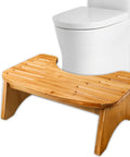 6 Inch Toilet Stool With Non Slip Mat For Adults And Kids Easy To Assemble No Fuss Bathroom Aid For Better Posture And Comfort