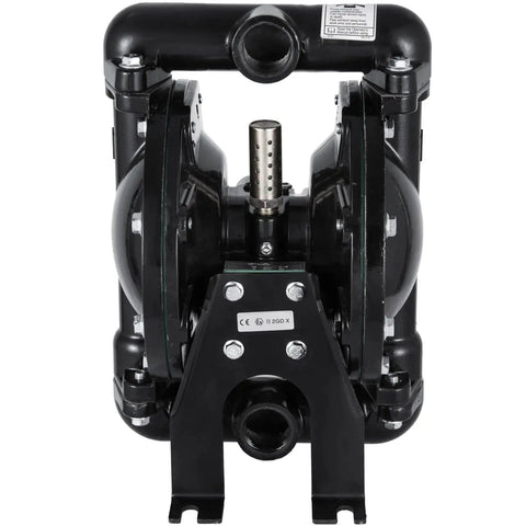 Heavy Duty Air Operated Double Diaphragm Pump With One Inch Inlet And Outlet Aluminum Body And Durable Nitrile Diaphragms Built Like A Tank Delivering Up To Thirty Five Gallons Per Minute At One Twenty Psi For No Sweat Operation On Site