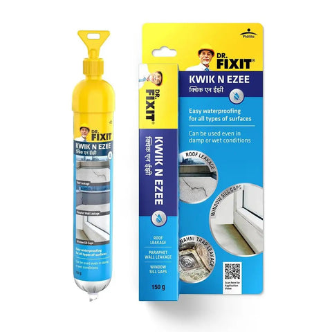 Wall Gap And Crack Filler Sealant 150G White DIY Waterproof Repair For Kitchen Sink Cracks Bathroom Tile Gaps And Damp Areas Works On Metal Wood PVC Great For Wet Surfaces No Mess tube and packaging