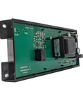 Angled view of Gas Range 7 Button Clock Control Board Replacement Black Compatible With AP6886161 316222802 part