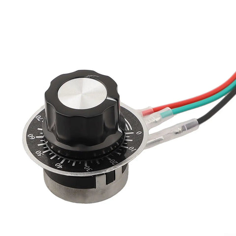 Potentiometer Throttle Button Rotary Knob Accelerator For Electric Cart And Beer Bike With Smooth Speed Control And Durable ABS Metal