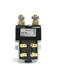Heavy Duty 24V 125A Motor Contactor SW80164L with mounting bracket for electric vehicles close-up view.