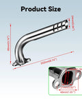Upgrade Header Exhaust Pipe Kit For Predator 212cc 196cc 224cc Engines And GX160 GX200 Clones for Coleman CT200U BT200X Go Kart