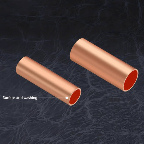 Copper tube connectors, part of 250 Pcs Wire Terminal Connectors Kit With 7 Sizes Electrical Butt Connectors Copper Tube Connectors Heat Shrink Tubing And Wire Ferrules For DIY Auto Home Marine Projects