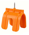 Get This Epic Plasterboard Electrical Box Locator Set With Five Heavy Duty Stainless Steel And Abs Marking Tools For Precise Outlet Positioning In Gypsum Walls During Drywall Installs Without Guessing Or Guess Wrong, orange plastic locator tool with stainless steel tip.