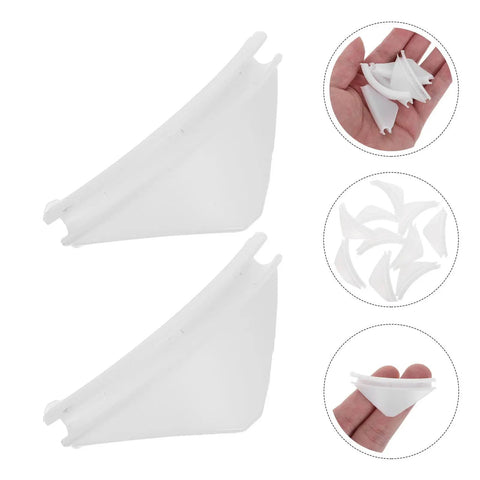 Universal Plastic Spiral Pushers For Vending Machines White Scraper Tool For Quick Install Smooth Operation And Tool Free Replacement With Versatile Compatibility For Retail Vending Machine Parts, white plastic spiral pusher close-up