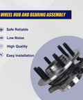 Rear Wheel Bearing And Hub Assembly 541001 For 2003 2004 2005 2006 Ford Expedition Lincoln Navigator Rear 6 Lug Bolts