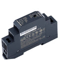 Rock Solid 15W 5V Din Rail Power Supply Crafted For Home Automation Builds And Cramped Control Cabinets Featuring Whisper Quiet Fanless Cooling And Ul Listed Durability, shown from an angled view.