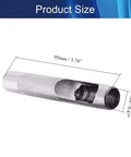 12 mm Round Hole Punch For Leather, Watch Bands, Belts, Canvas, Paper, And Plastics, heavy duty steel tool with size dimensions