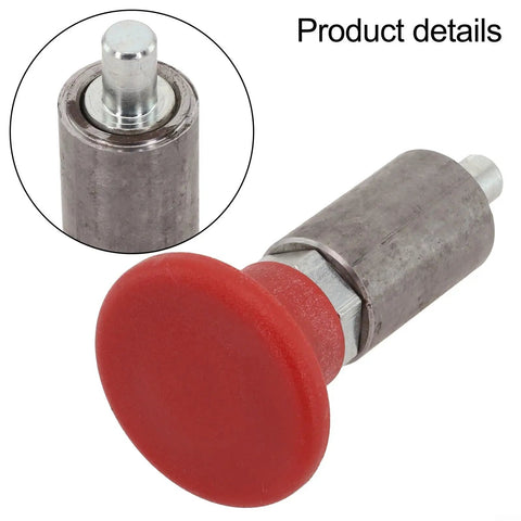 Spring Loaded Pull Pin For Gym Machines And Fitness Equipment Heavy Duty Steel Plunger Pin 1 Inch Diameter Quick Release Safety Pin detail