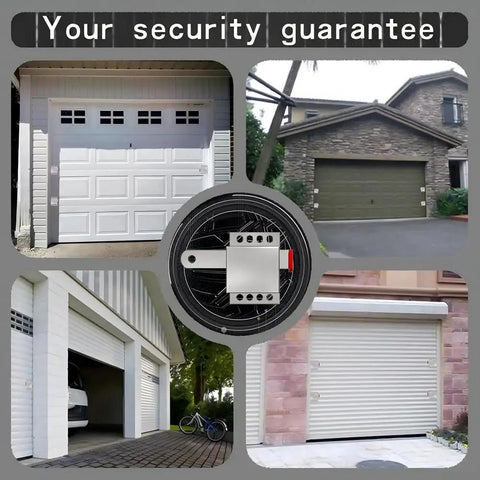 Heavy Duty Garage Door Lock Kit With Vertical Track Engagement For Dual Doors, Galvanized Steel Construction, Includes 2 Locks, 16 Self Tapping Screws, And Drill Bit For Full Hardware on garage doors