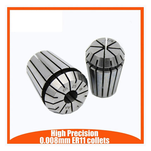 Top Rated High Precision Spring Collets For ER Chuck Holder With Secure Grip And Minimal Runout Perfect CNC Router Milling Lathe Engraving Tool Replacement Gear in steel with detailed markings.