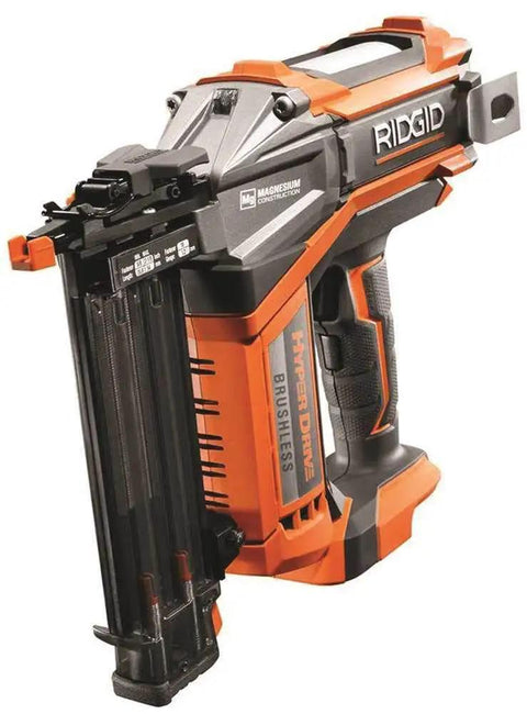 Pro Brushless Cordless Brad Nailer Running Eighteen Volts And Steel Frame For Trim Cabinet Setup This Heavy Workhorse Fires Eighteen Gauge Fasteners Smooth As Butter Packing Two Thousand Six Hundred Rounds Per Charge To Keep Crews Rolling