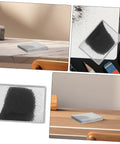 Two Piece Magnetic Field Visualization Kit with iron powder and iron filings for science experiments on a table.