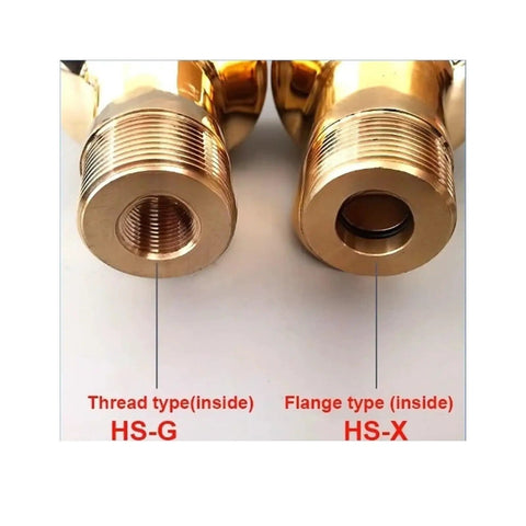 Heavy Duty High Temp Rotary Union Built To Take The Heat For 120C Steam Systems 3/4 To 1/4 Inch Brass Fitting Two Way LR Rotary Joint
