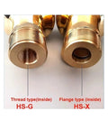 Heavy Duty High Temp Rotary Union For Steam Systems Two Way Brass Fitting 120C Max Temperature Left Hand Thread Three Quarters To One Quarter Inch Rugged Industrial Grade Durability For Harsh Environments And Continuous Operation, inside thread and flange ends