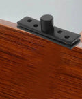 2 Pack Stainless Steel Heavy Duty 360 Degree Hidden Pivot Hinges for Wood Doors Matte Black Concealed Center Shaft Door Hardware