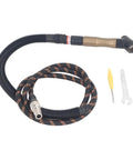 Badass Air Die Grinder Kit Featuring Slick Lightweight Elbow Design includes flexible hose and accessories for precision work.