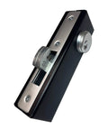 Hook Bolt Mortise Lock For Sliding Gates, Weldable Steel Hook Lock With Double Cylinder Security, One And One Eighth Inch Backset